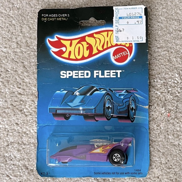 Hot Wheels Other - Vintage Hot Wheels Speed Fleet XT-3-1989 Collector’s Series-Collectible-Vtg-NEW